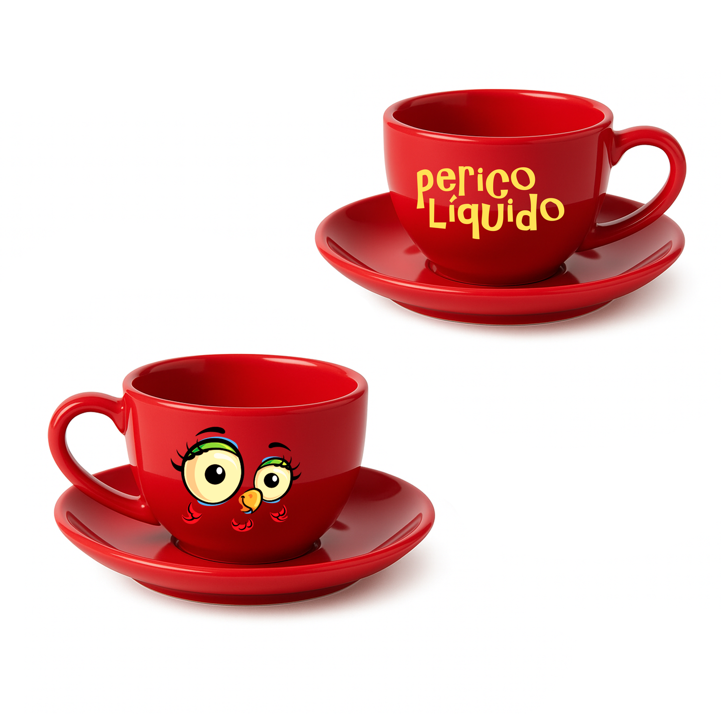 Taza de Espresso Roja