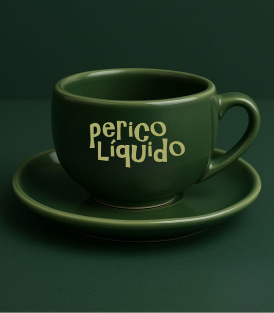 Taza de Capuchino Verde