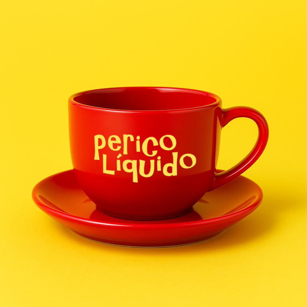 Taza de Espresso Roja